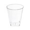 Clear Square Bottom Disposable Plastic Shot Cups - 2 oz. (500 Cups)